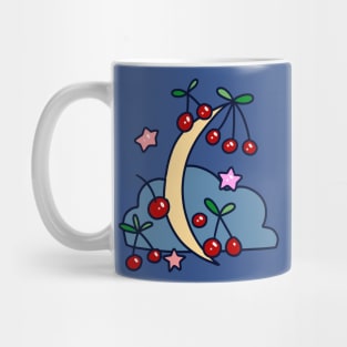 Cherry Crescent Moon Mug